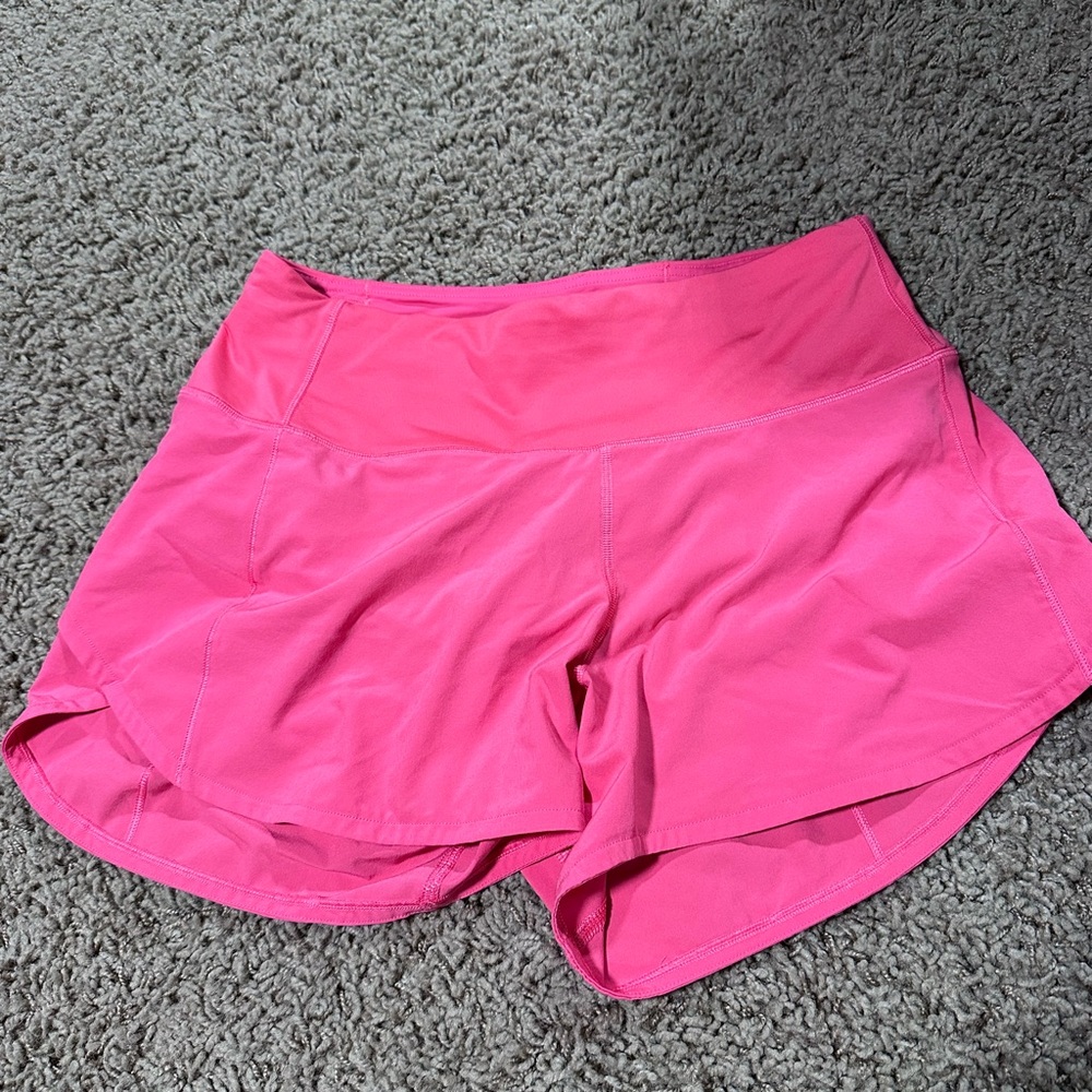 Lululemon Speed Up Running Shorts Womens Size 6